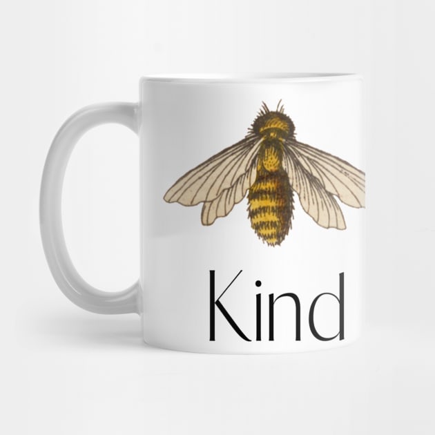 Sophisticated Graphic Bee Kind "Be Kind" by RedThorThreads